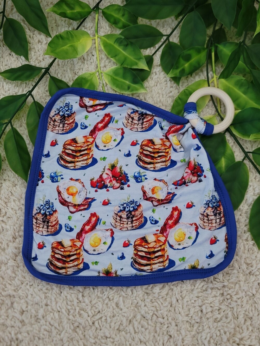 Unisex Baby Breakfast Foods Lovey